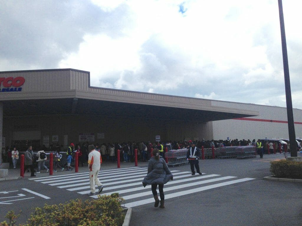 クリスマスイブ前日のコストコ