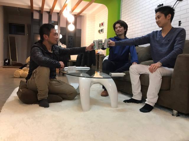 飲み明かす in 台北