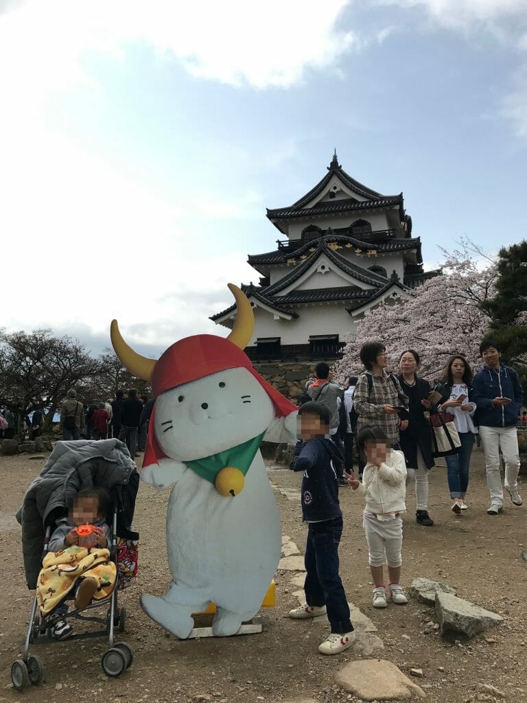 家族5人で彦根城へ!