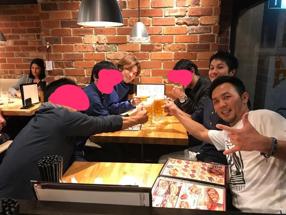 初セミナーで懇親会