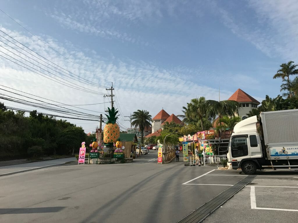ナゴパイナップルパーク入り口